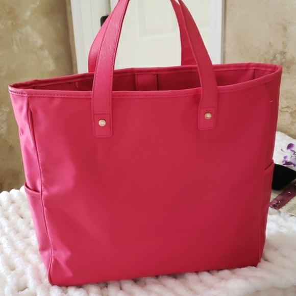 Victoria Secret Totes Set of 2✌New 15"W×12.5"H×4" Strong Canvas - Picture 4 of 14